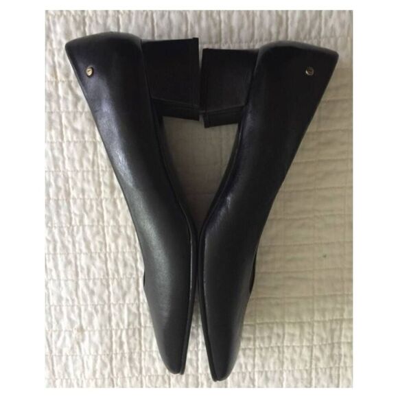 Etienne Aigner Sarah Black Block Heels size 5.5 - Picture 5 of 9